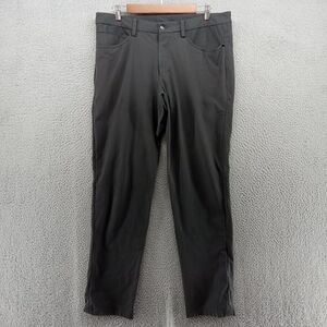 Lululemon Pants‎ Mens 34x32 Gray Classic Commission Stretch Trousers A60416